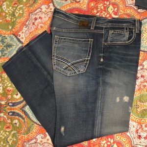 Men’s BKE Jeans 38x30...Were a 32 hummed to a 30.